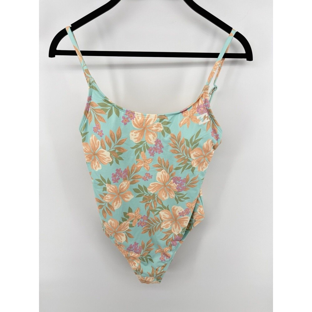 Billabong Women’s UPF 50 Super Soft Adjustable Straps One Piece Swimsuit Size XL